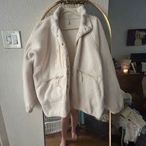 Free People Hit The Slopes Fleece Jacket